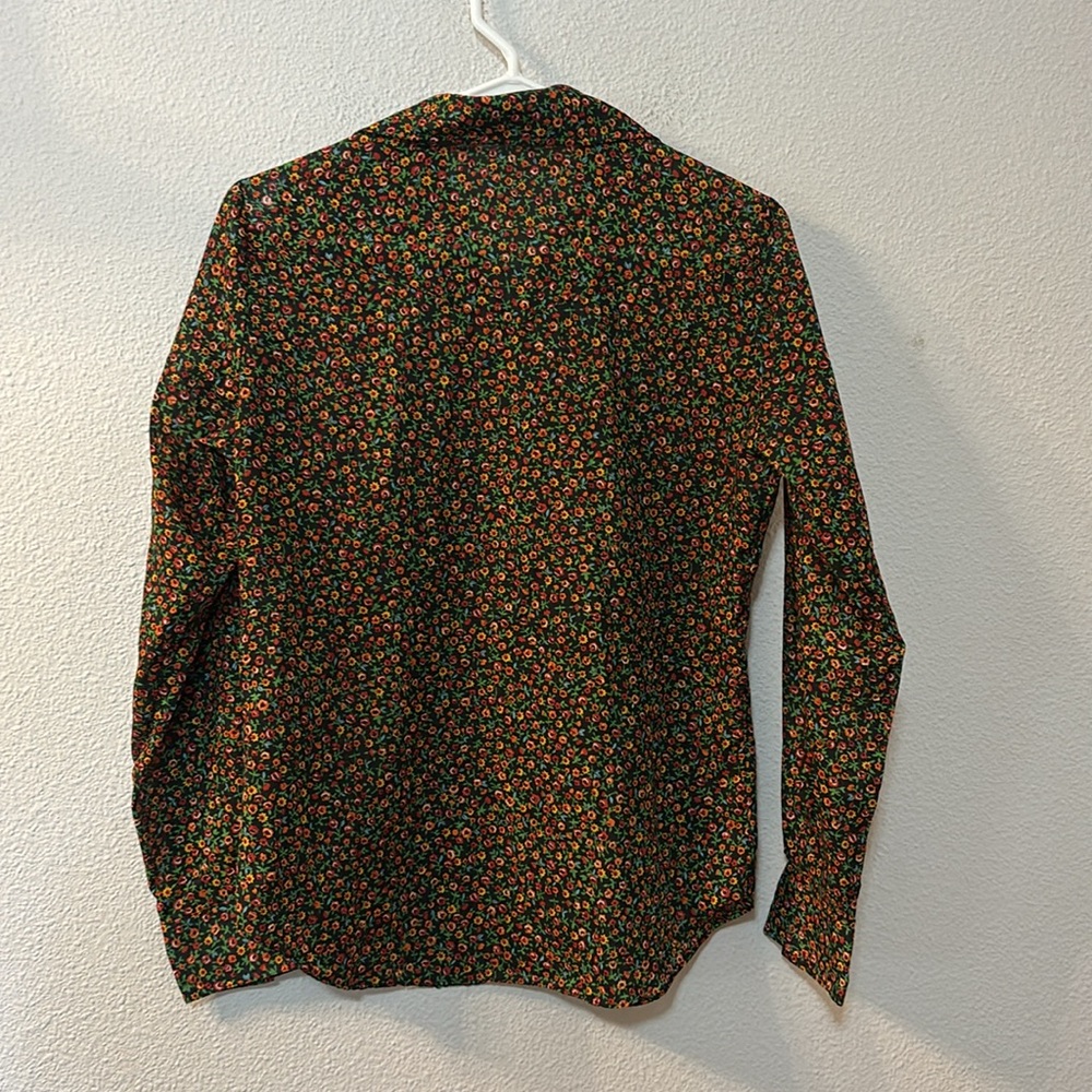 VTG Sears JR floral button down - Picture 6 of 6